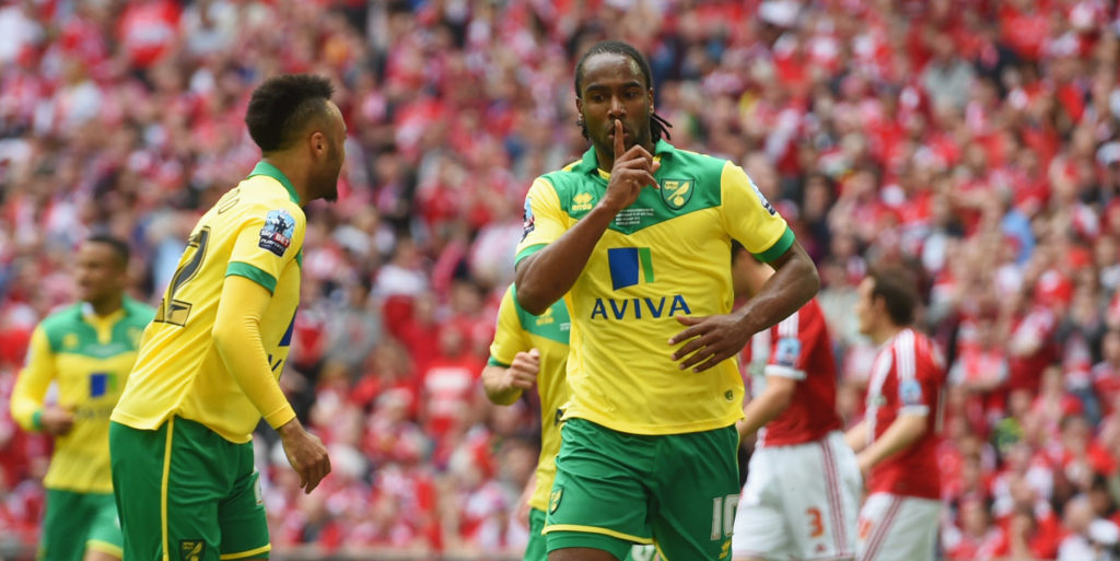 Jerome’s top five goals for Norwich