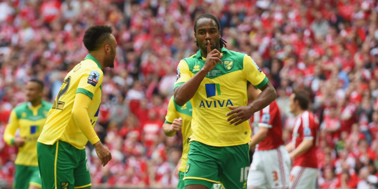 Jerome’s top five goals for Norwich