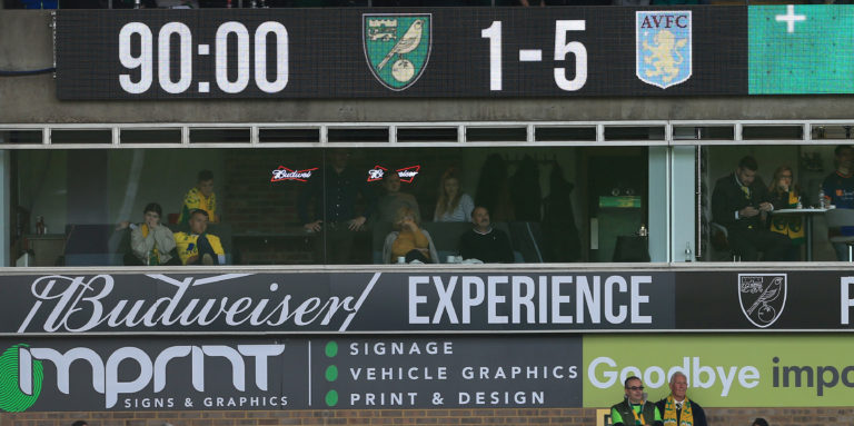 Norwich player ratings: Aston Villa (H)