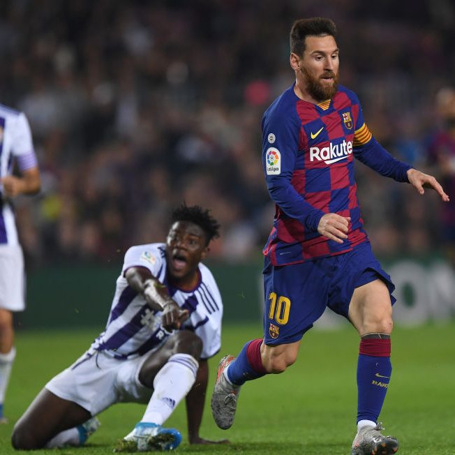 FC Barcelona v Real Valladolid CF - La Liga Alex Caparros/Getty Images Sport